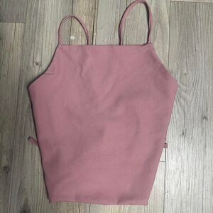 Cotton-on Women's Pink Crop-top
